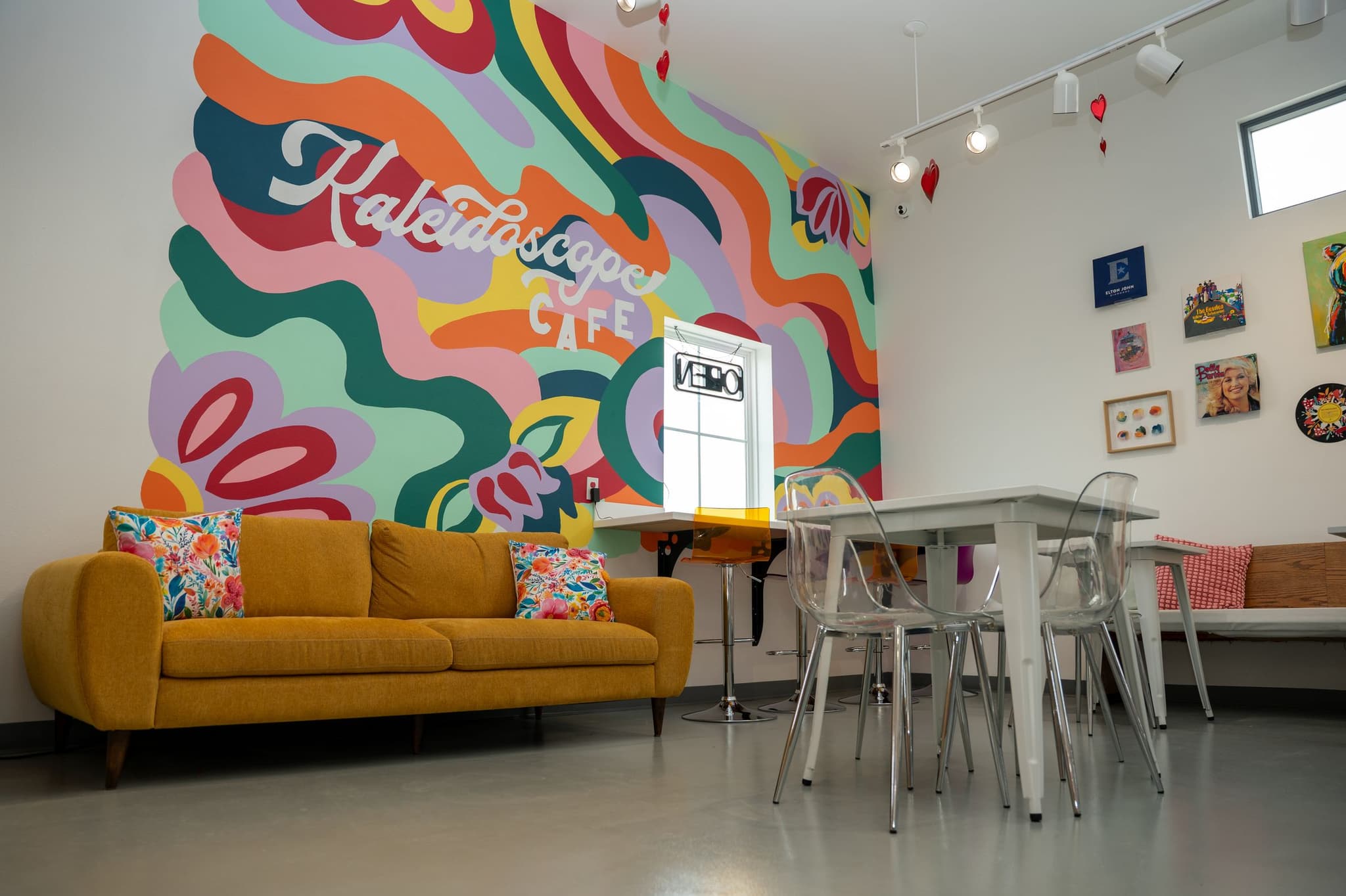 Kaleidoscope Cafe interior